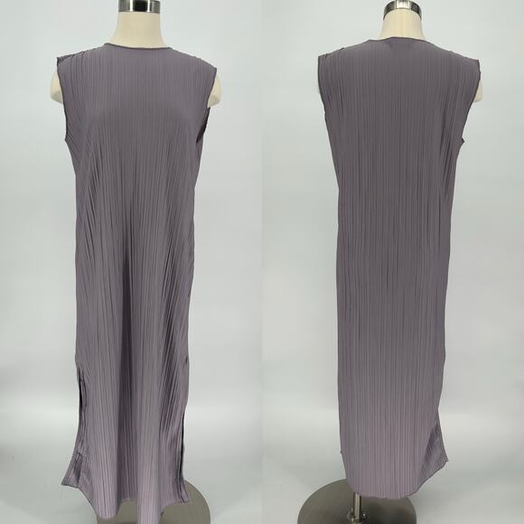 Anine Bing Melanie Pleated Shift Dress — Size M — Marks on Back - Picture 1 of 8